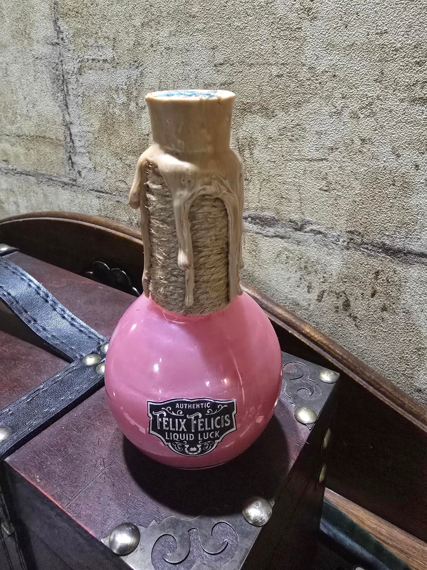 Potion magique changeante – Flacon unique scellé à la cire