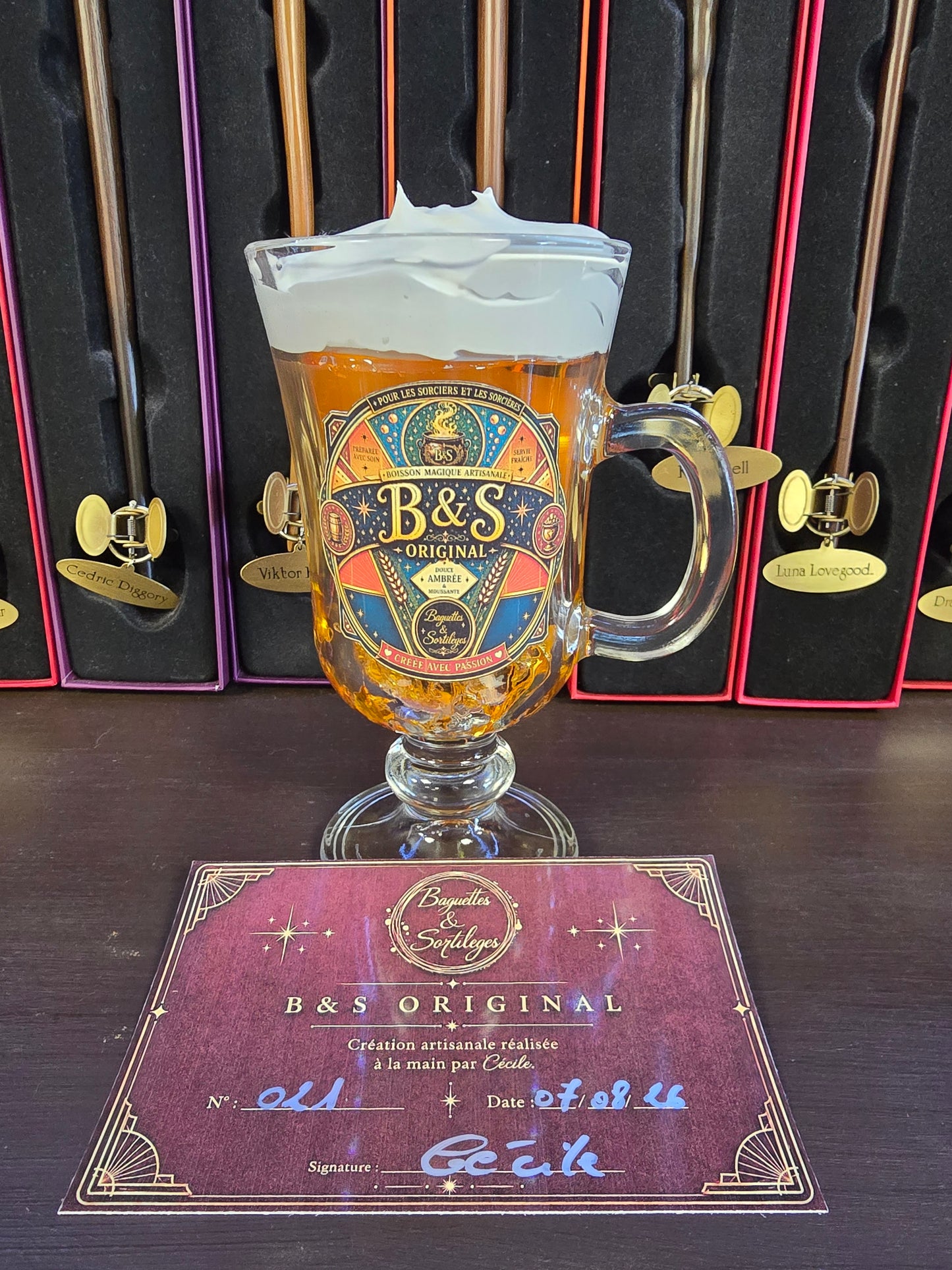 Chope de collection B&S Original n°21 – Création artisanale unique