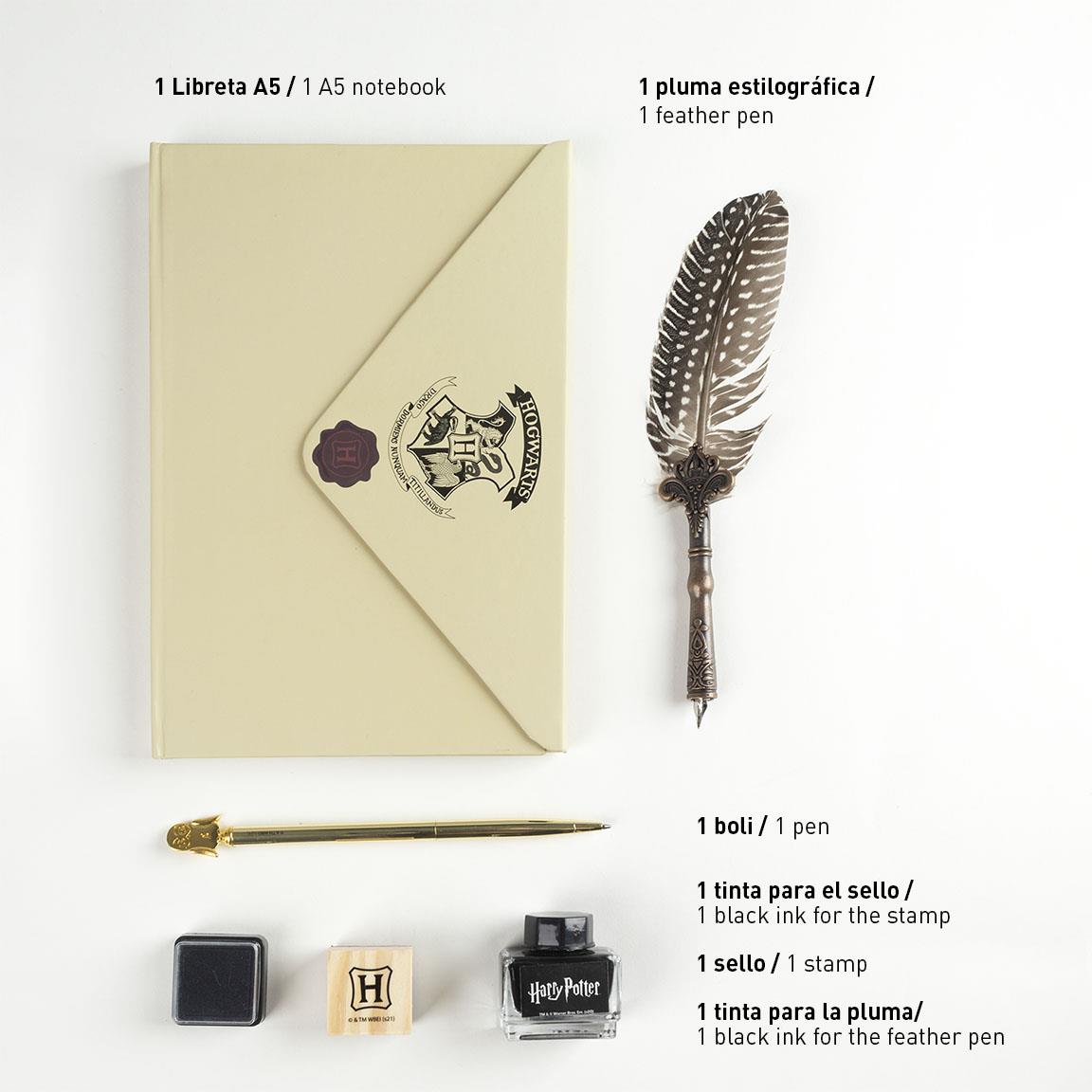 Set de calligraphie Harry Potter