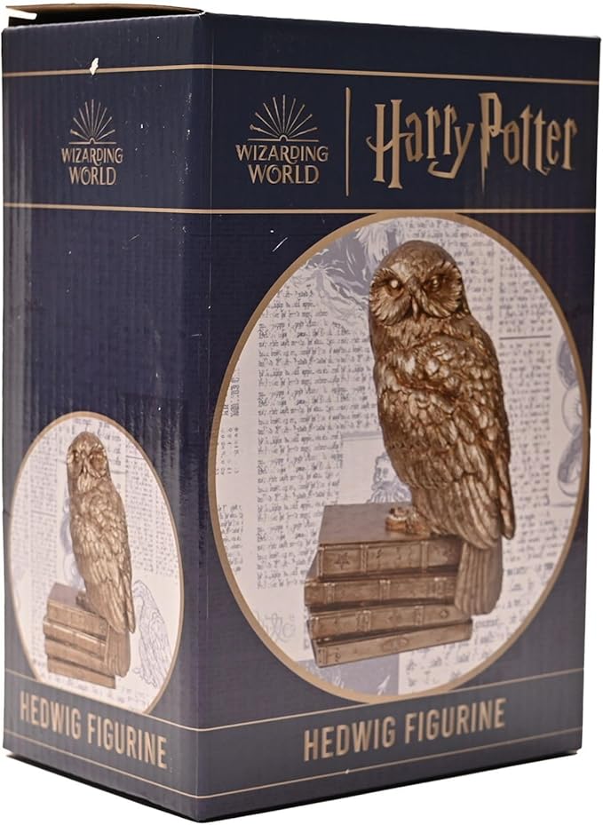 Figurine Hedwige Dorée - Harry Potter