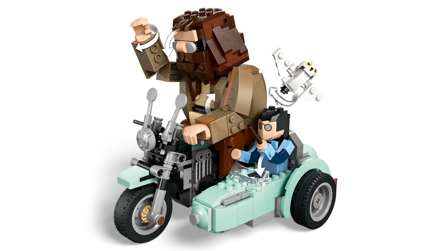 LEGO Harry Potter 76443 - La balade en moto de Hagrid et Harry