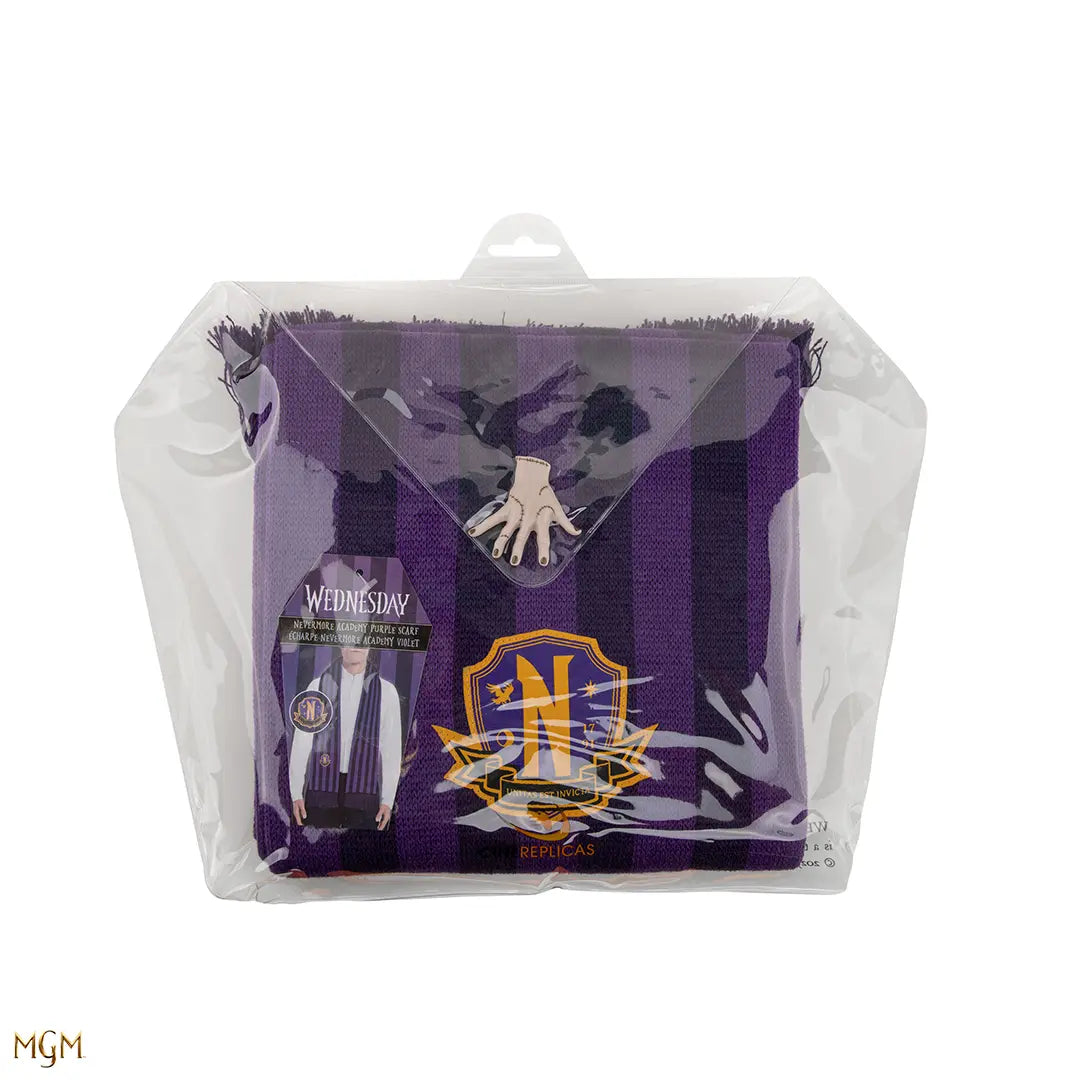 Echarpe Nevermore Academy violette - Wednesday