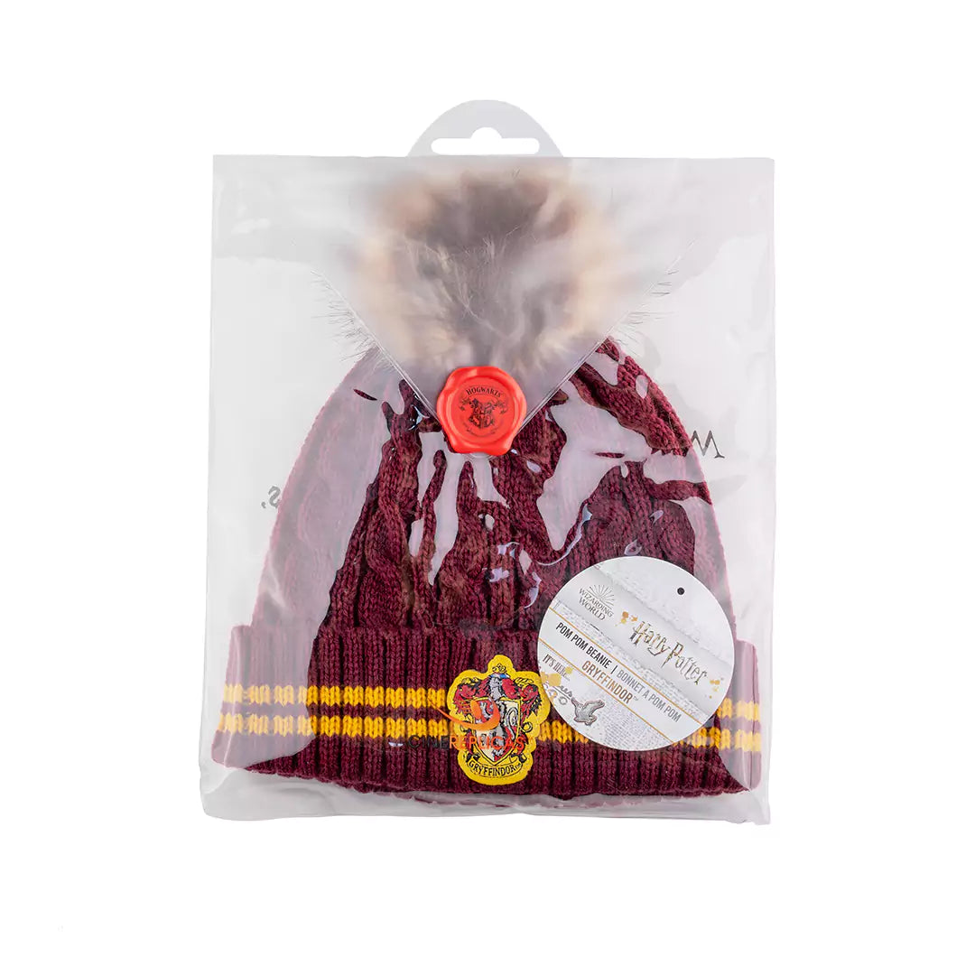 Bonnet à pompom Gryffondor