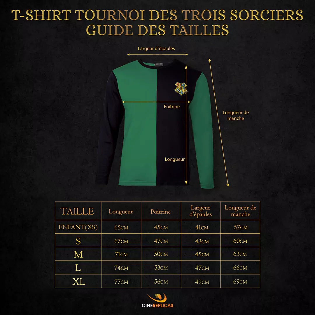 T Shirt Tournoi des 3 Sorciers – Drago Malefoy – Harry Potter