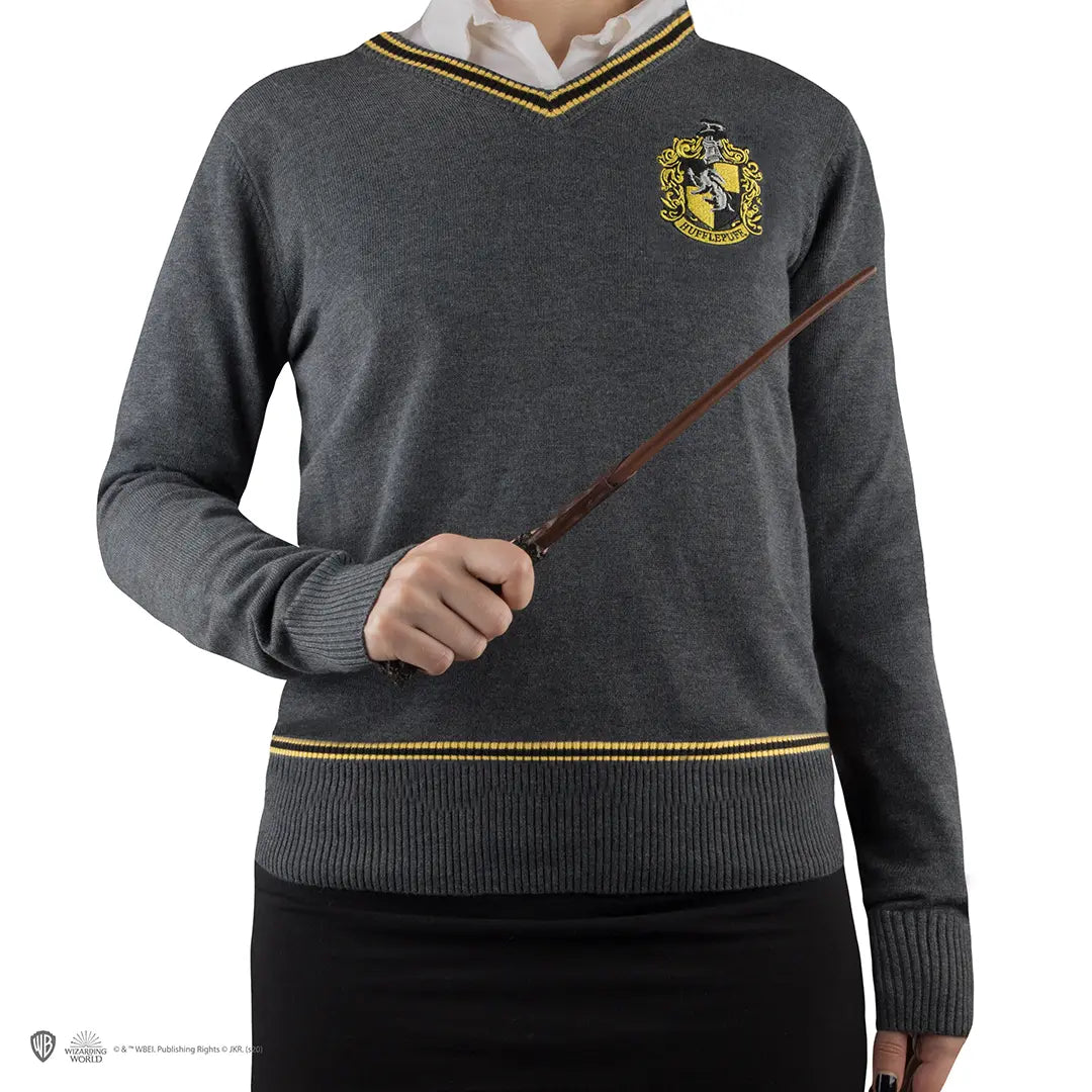 Pull gris Poufsouffle