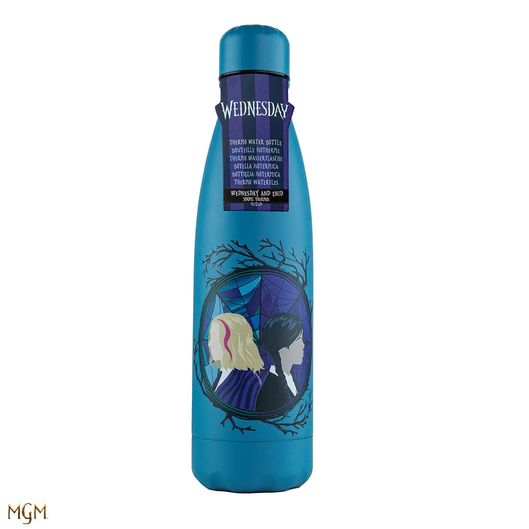 Bouteille isotherme 500ml Wednesday et Enid