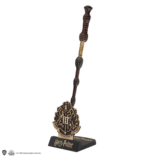 Stylo baguette Albus Dumbledore + support et marque page
