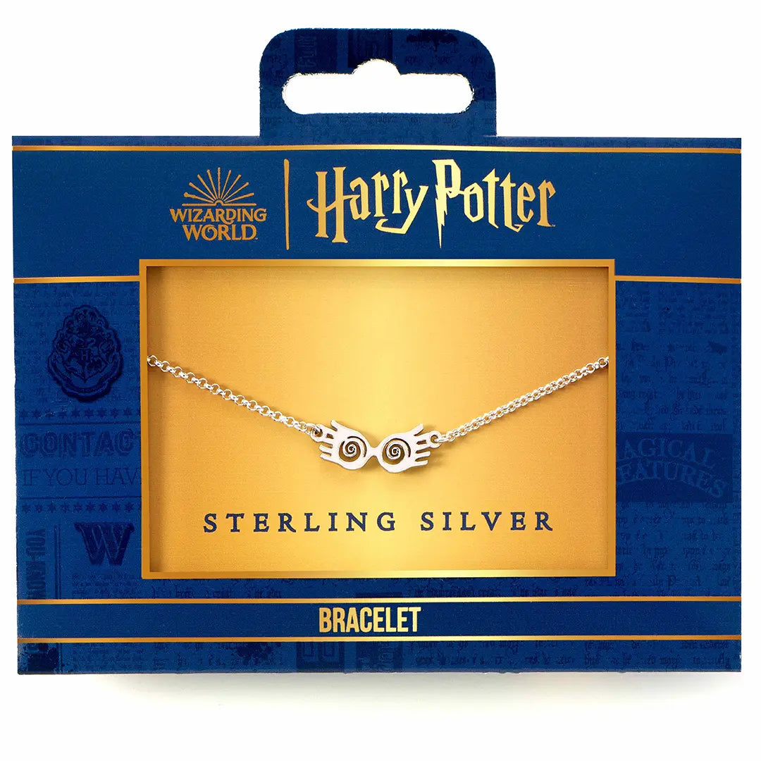 Bracelet Charm Lunettes de Luna en Argent 925 – Harry Potter
