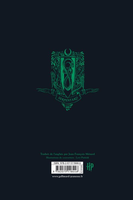 Harry Potter et Les Reliques de la Mort Edition Serpentard