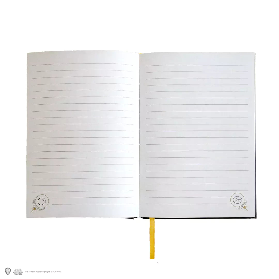 Carnet rigide et marque page Hermione et ses sorts