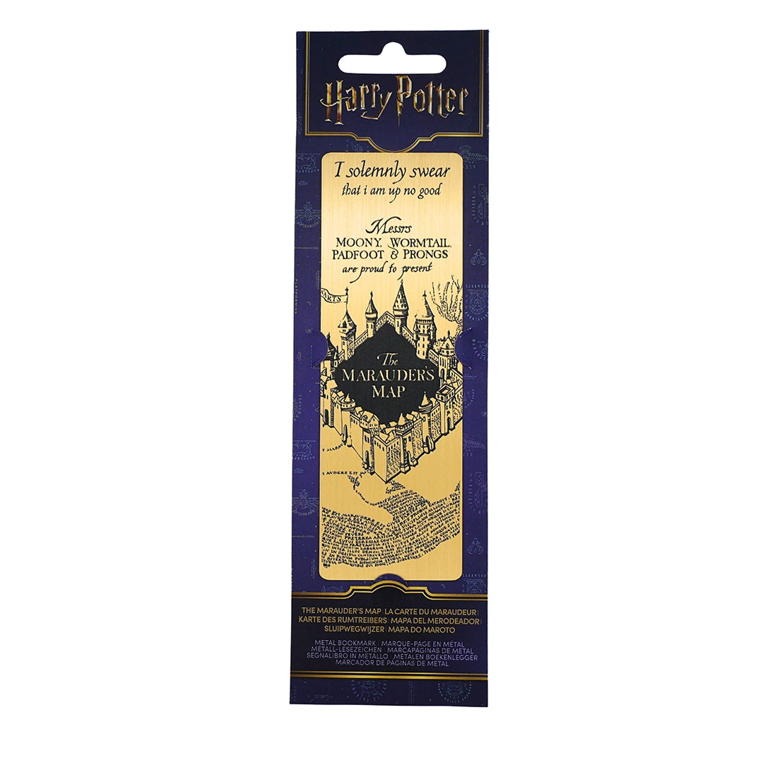 Marque-page métal Carte du Maraudeur – Harry Potter