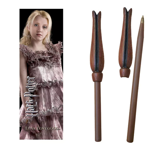 Stylo baguette et marque page Luna Lovegood