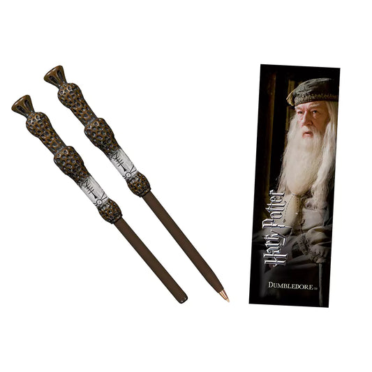 Stylo baguette et marque page Albus Dumbledore