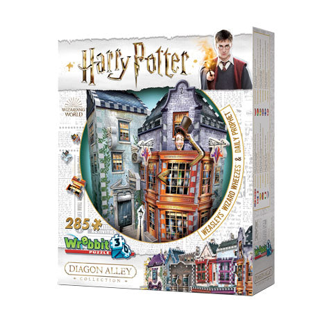 Weasley Farces pour sorciers facétieux et Daily Prophet Puzzle 3D Wrebbit