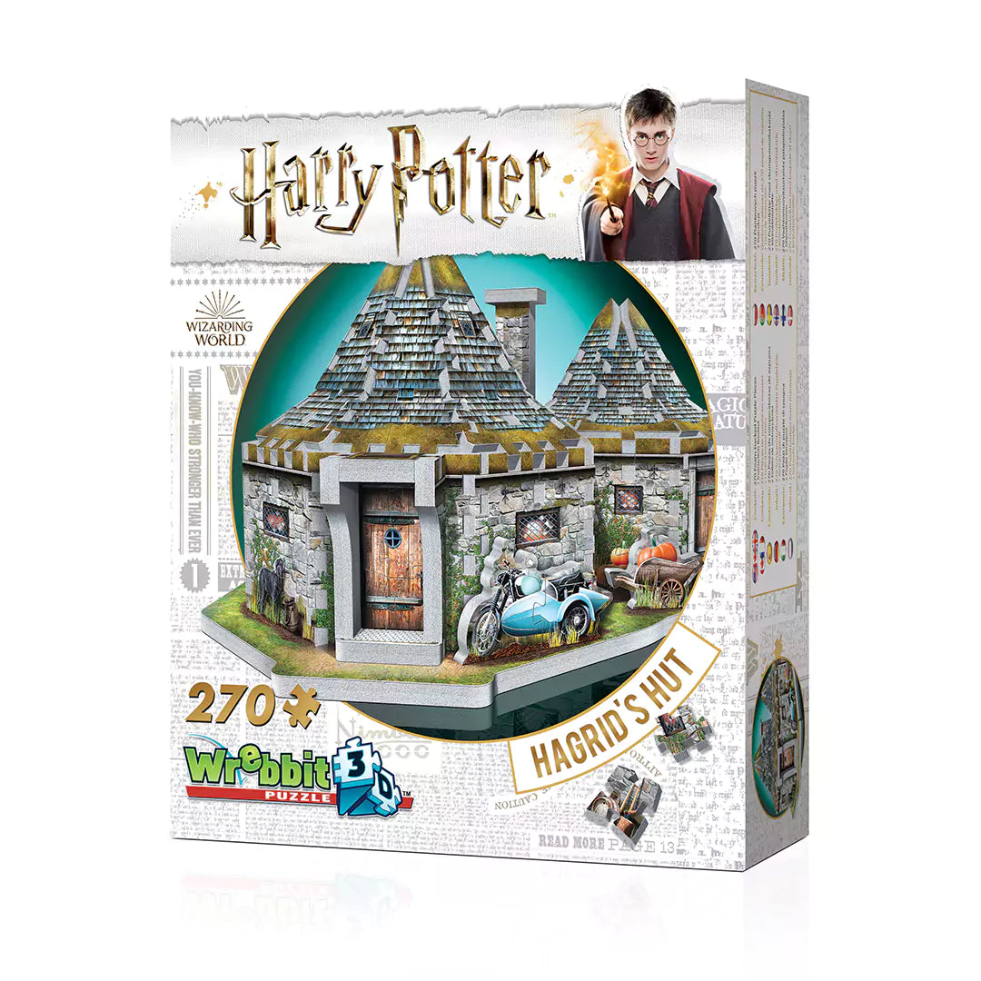 Hutte d'Hagrid Puzzle 3D Wrebbit