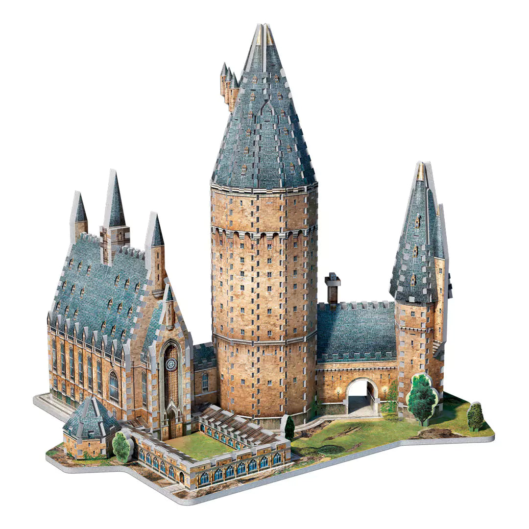 Poudlard La Grande Salle Puzzle 3D Wrebbit