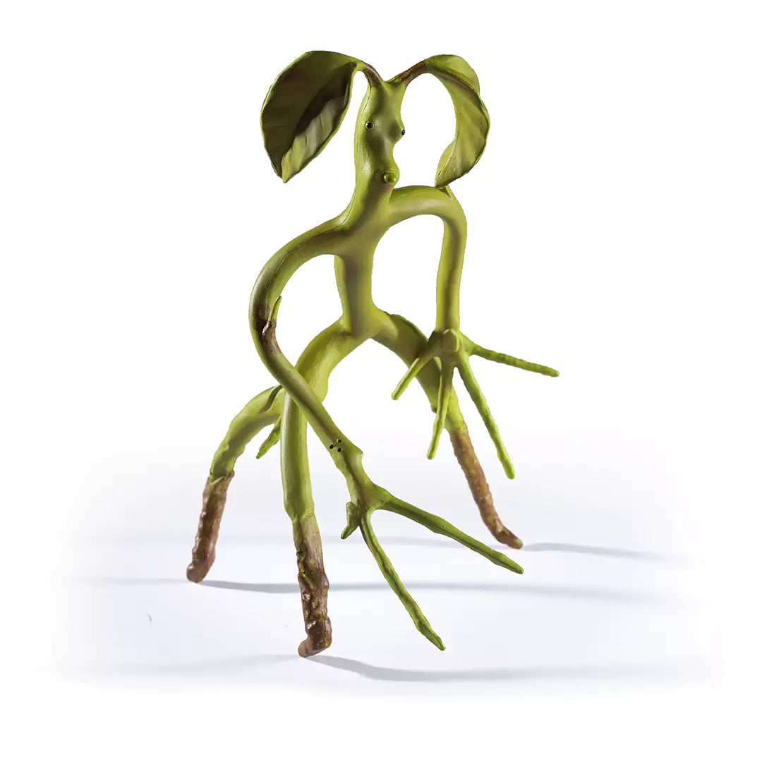 Figurine articulée Botruc Les Animaux Fantastiques verte avec longues branches et feuilles inspirée de la créature magique.