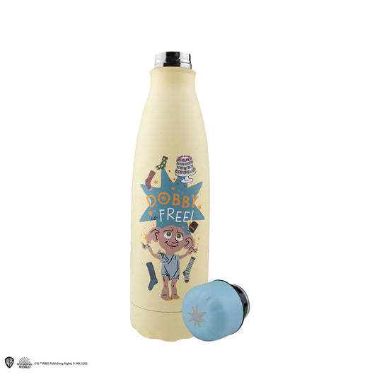 Bouteille isotherme Harry Potter 500ml avec Dobby et l’inscription « Dobby is Free »