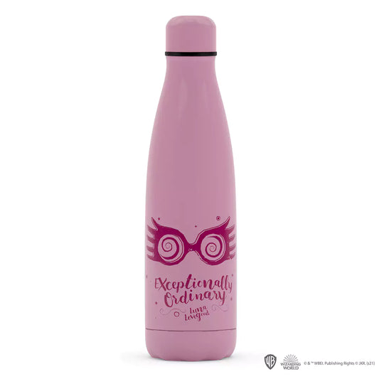 Bouteille isotherme 500ml Luna Lovegood – citation Exceptionally Ordinary – Harry Potter