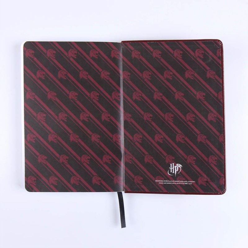 Cahier A5 Gryffondor 100% cuir Vegan