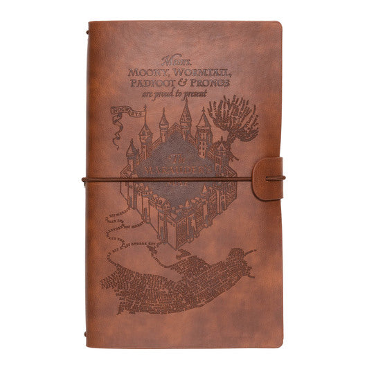 Carnet de voyage Carte du Maraudeur
