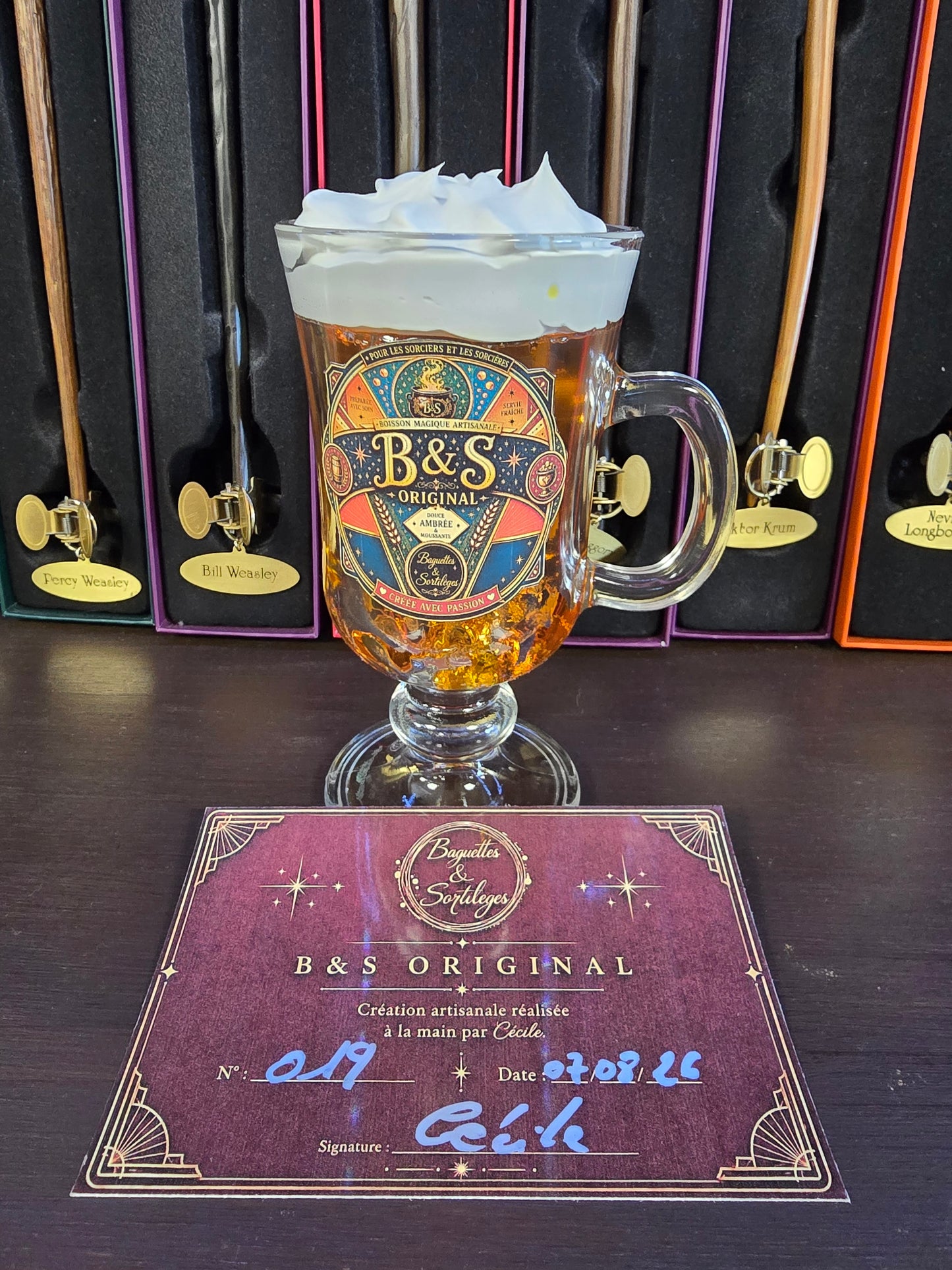 Chope de collection B&S Original n°19 – Création artisanale unique