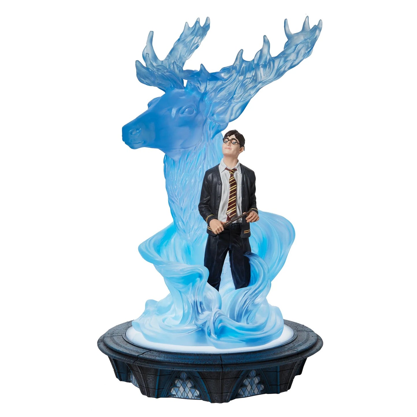 Figurine Harry Potter & Patronus lumineux