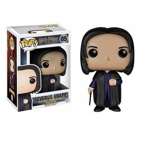 Funko POP! Harry Potter n°05 – Figurine de Severus Rogue en noir