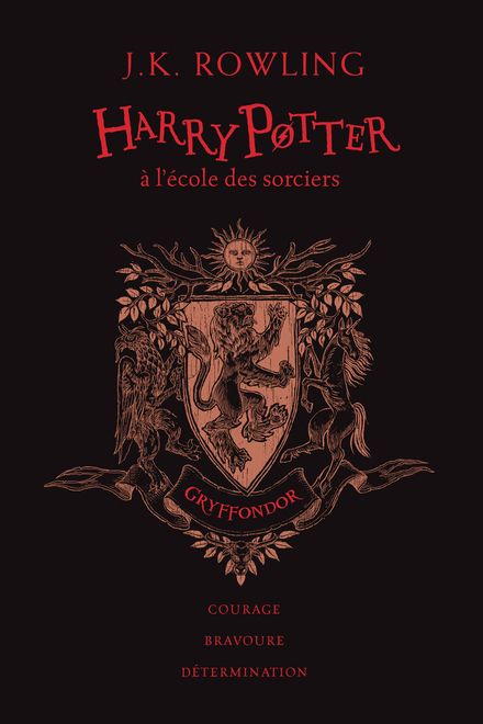 Livre Harry Potter édition 20 ans aux couleurs de Gryffondor avec bonus inédits