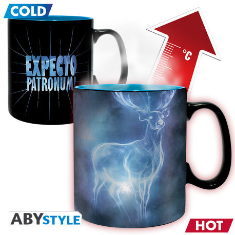 Mug Heat Change - Harry Potter - 460 ml - Patronus