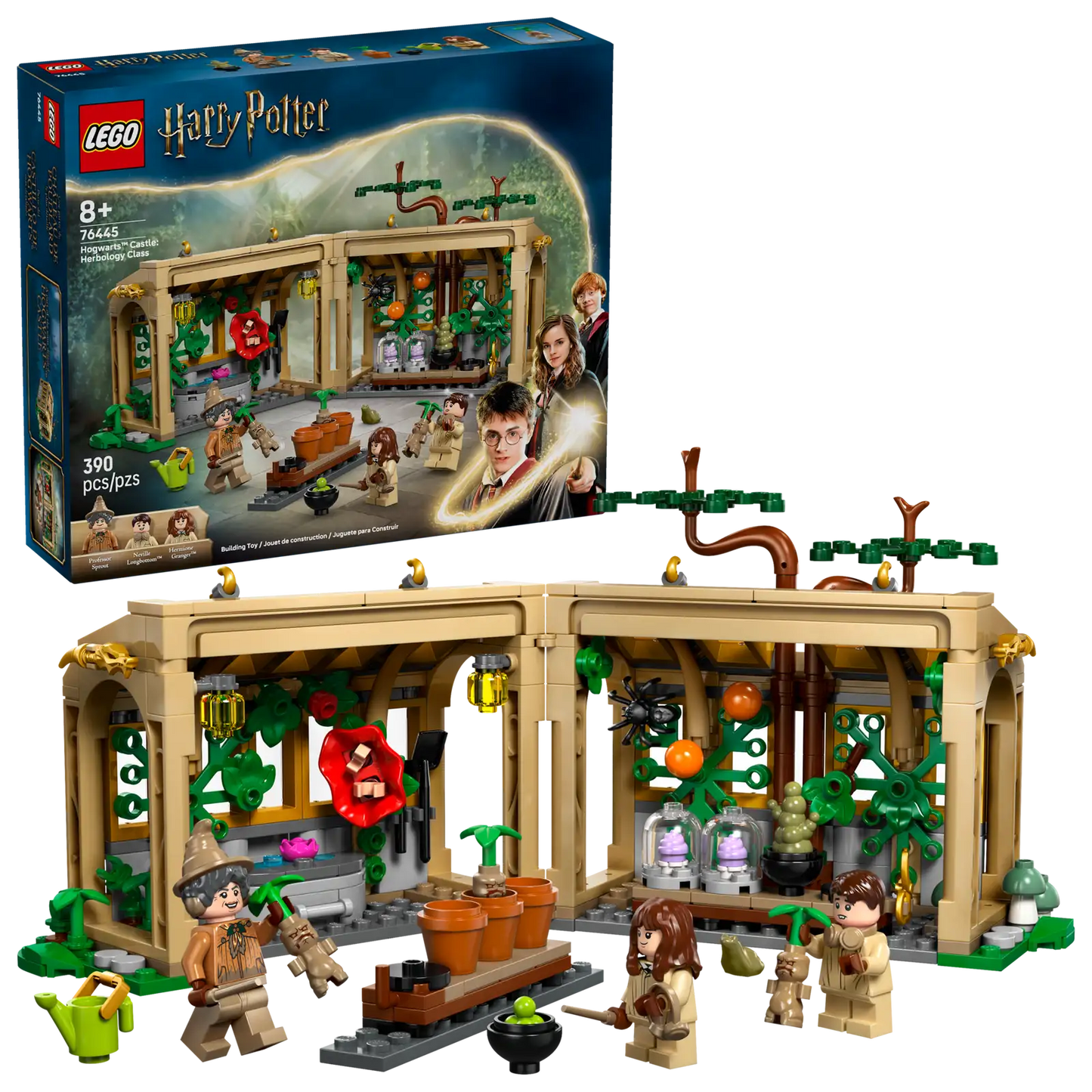 LEGO Harry Potter 76445 - Le château de Poudlard: le cours de botanique