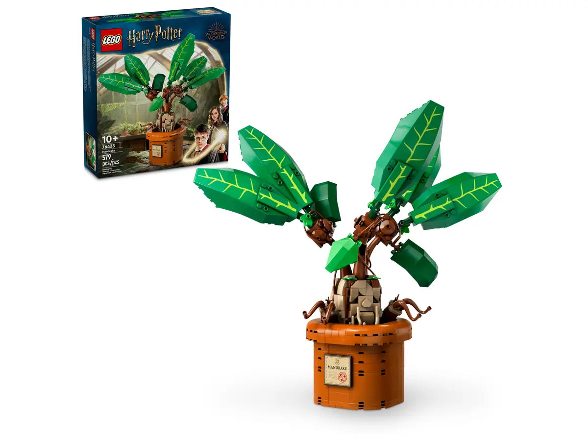 Set LEGO Harry Potter 76433 – Mandragore à construire avec fonction sonore