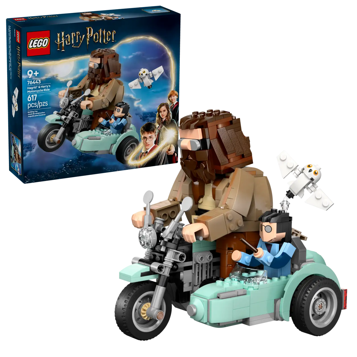 LEGO Harry Potter 76443 - La balade en moto de Hagrid et Harry