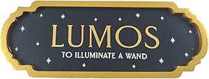 Petite plaque murale Lumos - Harry Potter