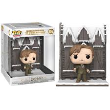 Figurine Pop! Remus Lupin avec baguette et décor Cabane Hurlante – Harry Potter