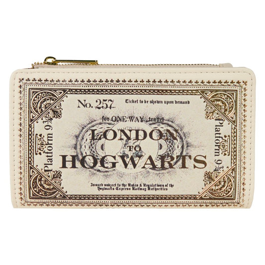 Portefeuille Loungefly Harry Potter en simili cuir – Ticket Poudlard Express