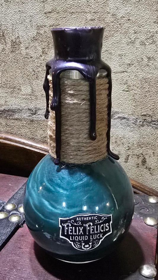 Potion magique changeante – Flacon unique scellé à la cire