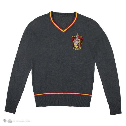 Pull coll en v gryffondor sous license officielle harry potter