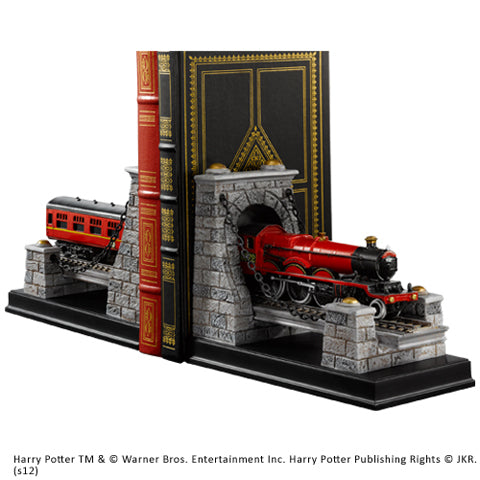 Serre-livres Harry Potter Poudlard Express – résine et bois peints à la main