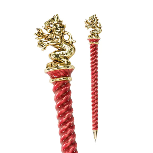 Stylo Gryffondor – Harry Potter – Plaqué Or 24k