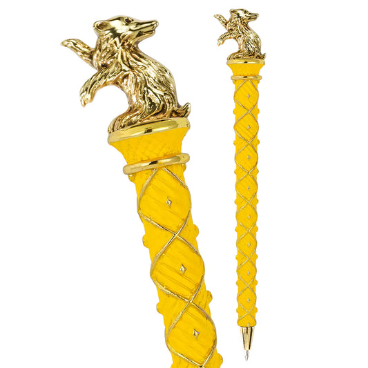 Stylo Poufsouffle – Harry Potter – Plaqué Or