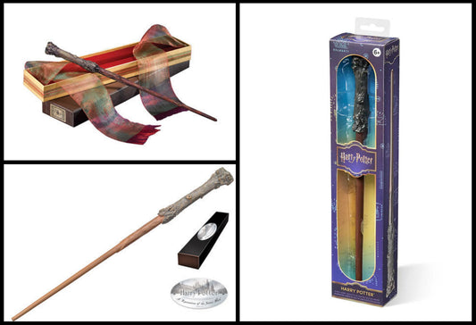 Quelle est la différence entre les baguettes Ollivander, Personnage et PVC ?