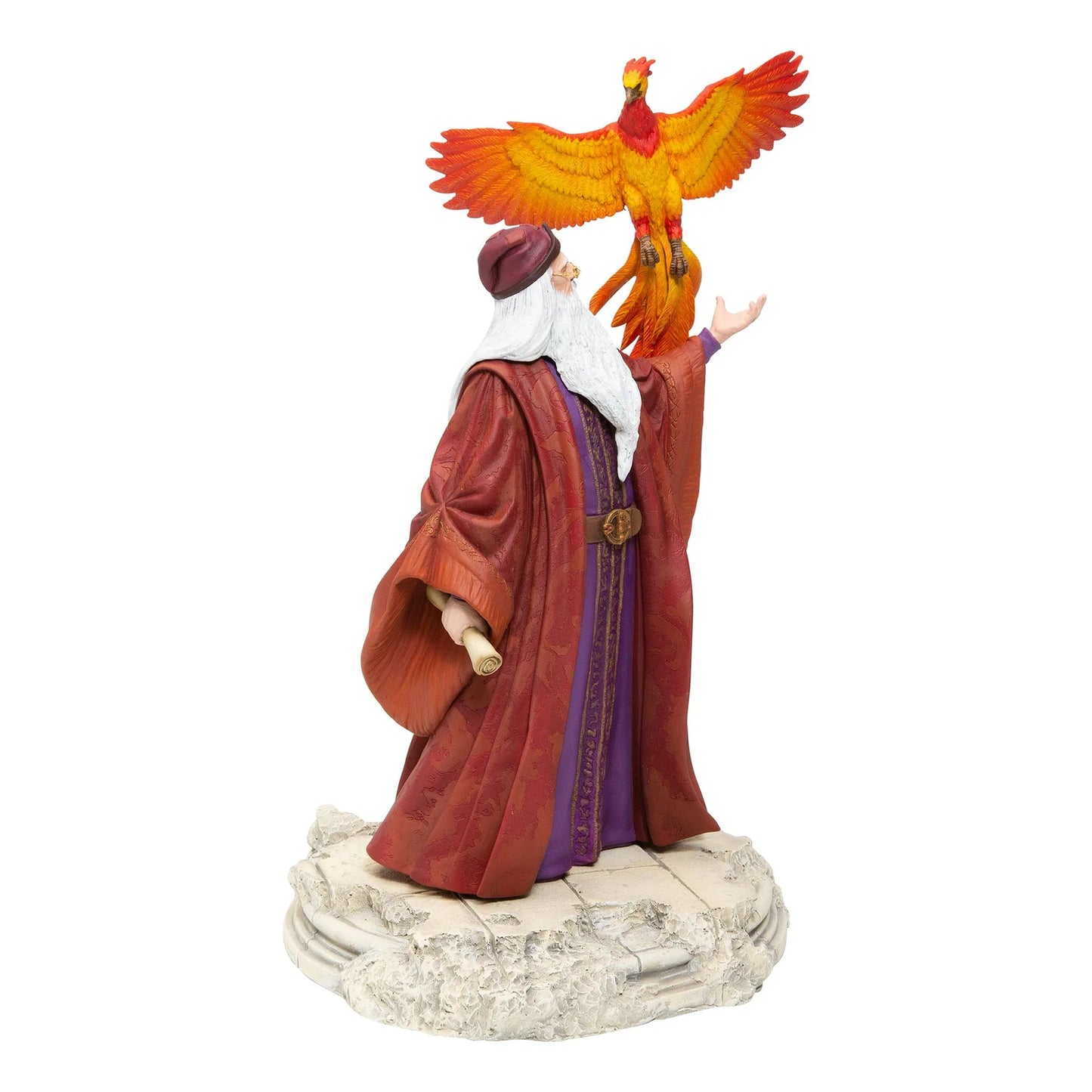 Figurine Albus Dumbledore avec Fumseck - Harry Potter