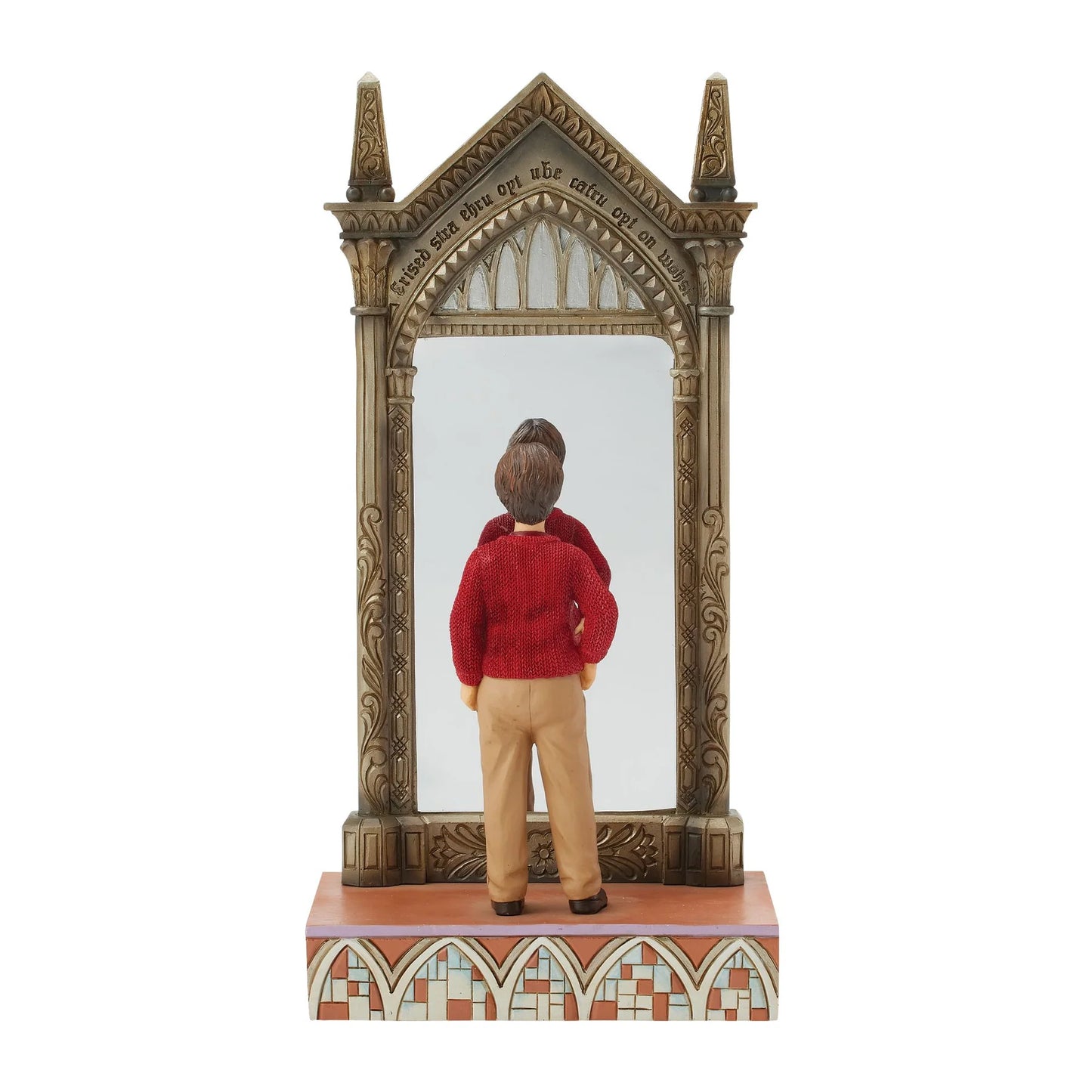 Figurine Harry avec le miroir de Rised - Harry Potter