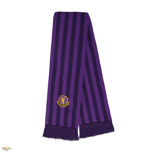 Echarpe Nevermore Academy violette - Wednesday