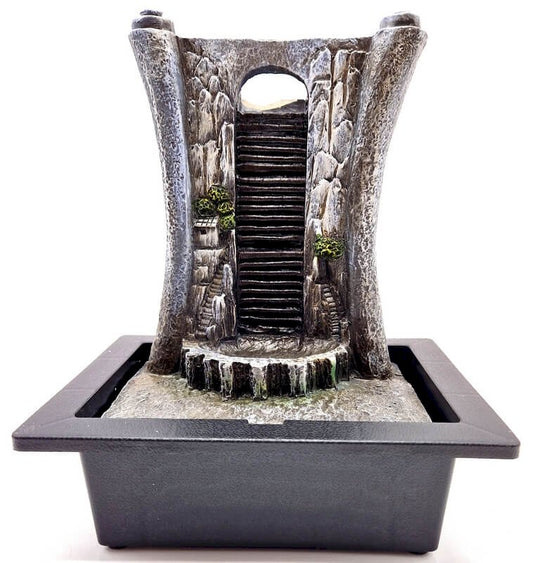 Fontaine à eau en résine Mur d'eau 29cm