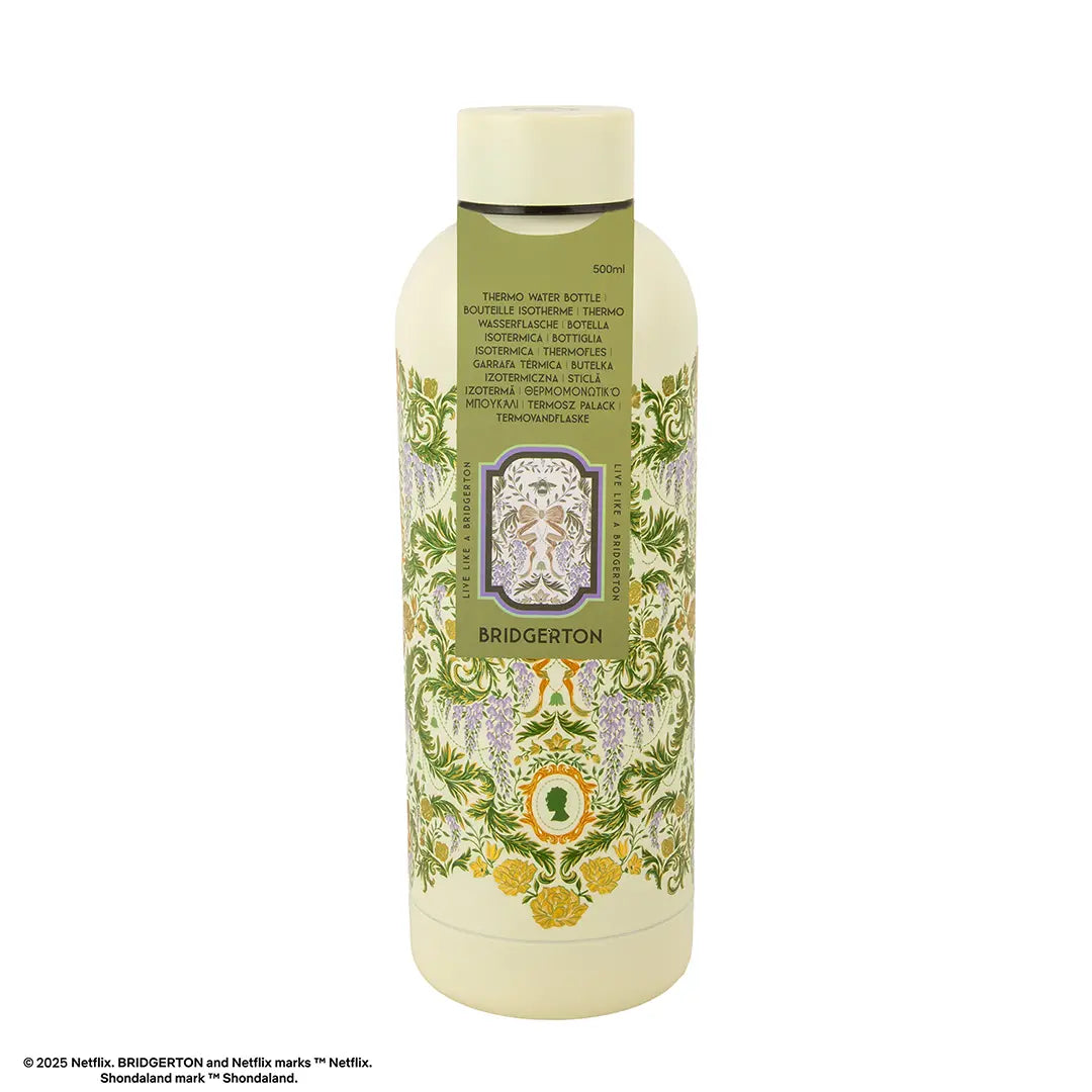 Bouteille Isotherme 500ml Fleurs de Damas Vertes – Bridgerton