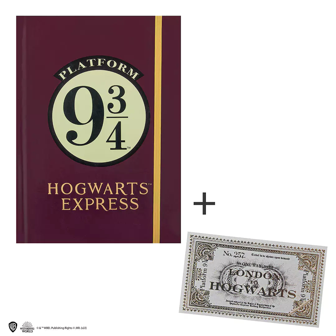 Carnet rigide et marque-page Poudlard Express