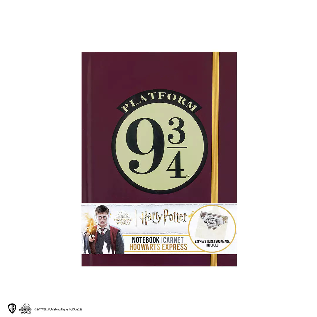 Carnet rigide et marque-page Poudlard Express