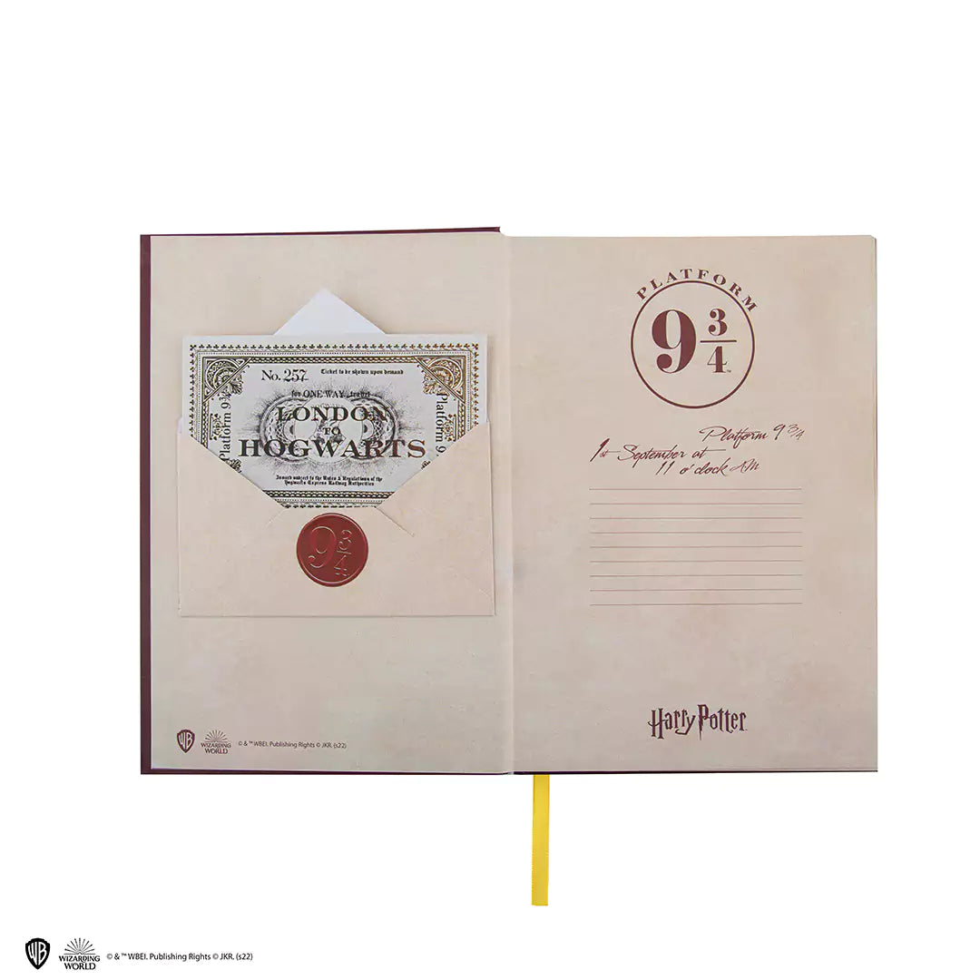 Carnet rigide et marque-page Poudlard Express